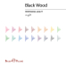 Карандаши цветные &quot;blackwood color&quot;, 12 цветов