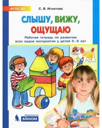 Слышу, вижу, ощущаю. Рабочая тетрадь по развитию всех видов восприятия у детей 5-6 лет