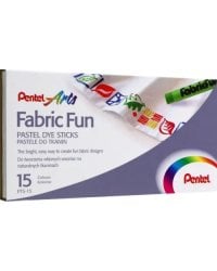 Пастель для ткани &quot;Fabric Fun&quot;, 15 штук