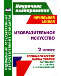 Изобразительное искусство. 2 класс. Технологические карты уроков по учебнику В. С. Кузина. ФГОС