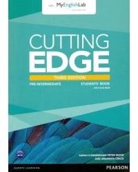 Cutting Edge. Pre-intermediate. Students' Book with MyEnglishLab access code (+DVD) (+ DVD)