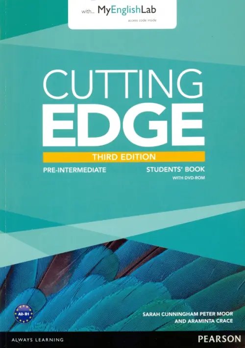 Cutting Edge. Pre-intermediate. Students' Book with MyEnglishLab access code (+DVD) (+ DVD)