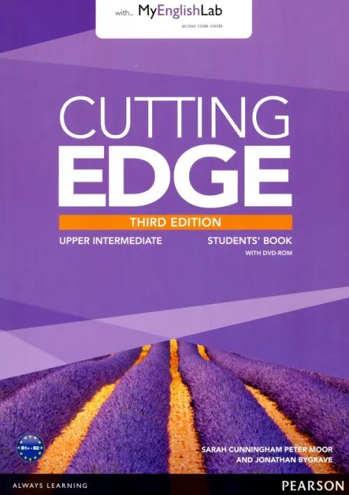 Cutting Edge. Upper Intermediate. Students' Book with MyEnglishLab access code (+DVD) (+ DVD)