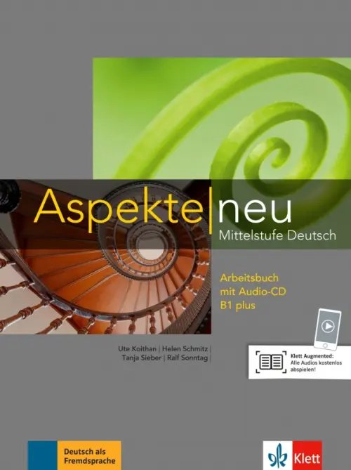 Aspekte neu. B1 plus. Arbeitsbuch + CD. Mittelstufe Deutsch (+ Audio CD)