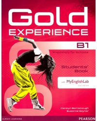 Gold Experience B1. Students' Book with MyEnglishLab access code + DVD (+ DVD)