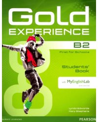 Gold Experience B2 Students' Book with MyEnglishLab access code + DVD (+ DVD)