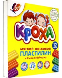 Пластилин мягкий &quot;Кроха&quot;, 12 цветов