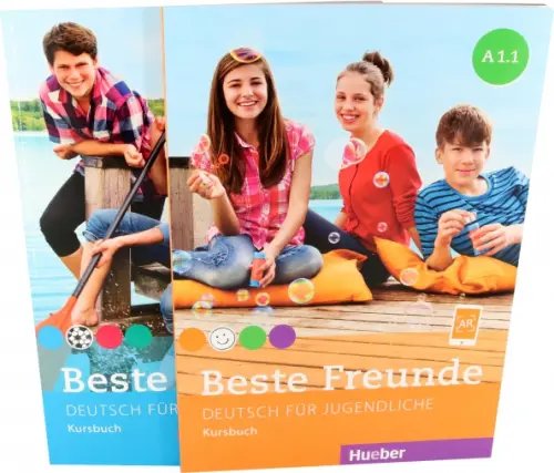 Beste Freunde. Deutsch fur jugendliche. A1.1 + A1.2. Kursbuch (количество томов: 2)