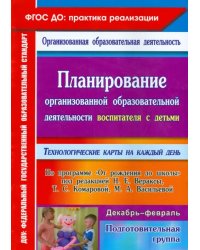 Планирование организованной образоват. деятельности воспитателя с детьми подготовительной группы