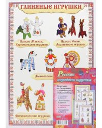 Комплект плакатов с методическим сопровождением &quot;Русские народные игрушки&quot;. ФГОС