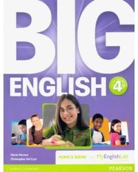 Big English. Level 4. Pupils Book + MyEnglishLab access code