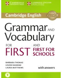 Grammar and Vocabulary for First and First for Schools. Book with Answers and Audio