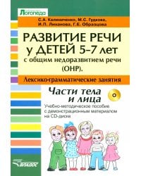 Развитие речи у детей 5-7 лет с ОНР. Лексико-грамматические занятия (+CD) (+ CD-ROM)