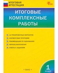 Итоговые комплексные работы. 1 класс. ФГОС