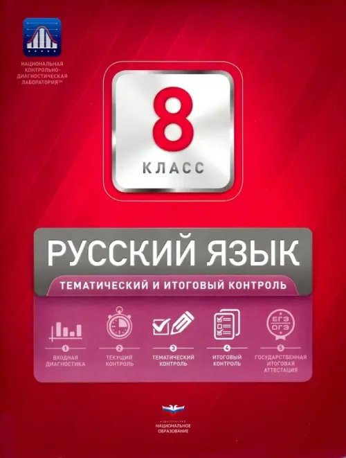 Русский язык. 8 класс. Тематический и итоговый контроль