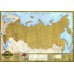 Скретч карта Россия (GT100/ СК_РФ14,5АГТ)