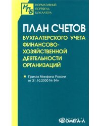 План счетов бухгалтерского учета финансово-хозяйственной деятельности организаций