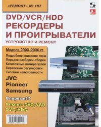 DVD/VCR/HDD-рекордеры и проигрыватели. Устройство и ремонт. Выпуск №107