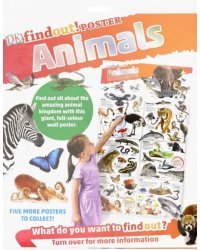 DKfindout! Animals Poster. Wall Chart