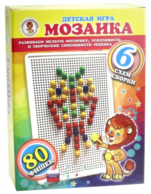 Мозаика. Сова, 80 фишек