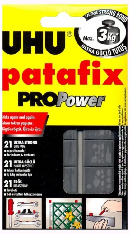 Клеящие подушечки &quot;Patafix Propower&quot;, 21 подушечка