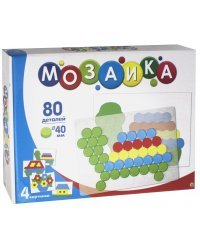 Мозаика. Собиралкин, 80 фишек