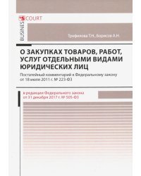 Комментарий к ФЗ &quot;О закупках товаров, работ&quot;