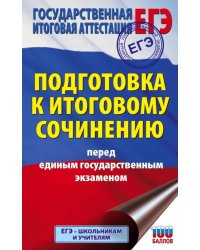 ЕГЭ. Подготовка к итоговому сочинению перед единым государственным экзаменом