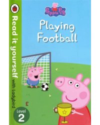 Peppa Pig. Playing Football