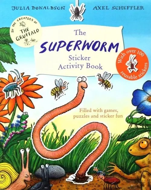 The Superworm. Sticker Activity Book