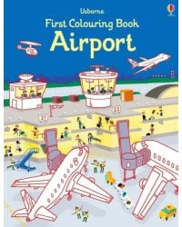 First Colouring Book. Airport