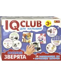 IQ club для малышей. Веселые зверята