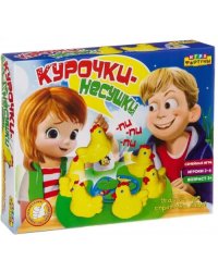 Настольная семейная игра. Курочки-несушки