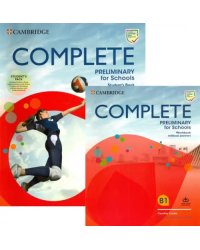 Complete Preliminary for Schools. Student's Book without Answers with Online Practice and Workbook without Answers with Audio Download (количество томов: 2)