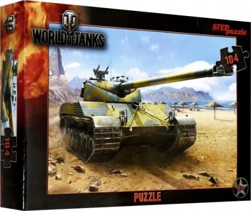 Пазл. World of Tanks, 104 элемента