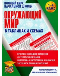 Окружающий мир. 1-4 класс. Полный курс начальной школы в таблицах