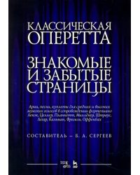 Классическая оперетта. Арии, песни для мужских голос