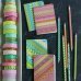 Бумажные клейкие WASHI-ленты для декора и скрапбукинга &quot;Радужные&quot;, однотонные, 15 мм х 3 метра, 7 цветов