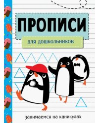 Занимаемся на каникулах. Прописи для дошкольников