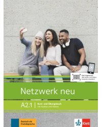 Netzwerk neu. A2.1. Kurs- und Ubungsbuch mit Audios und Videos