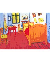 Рисование по номерам. Ван Гог. Спальня в Арле