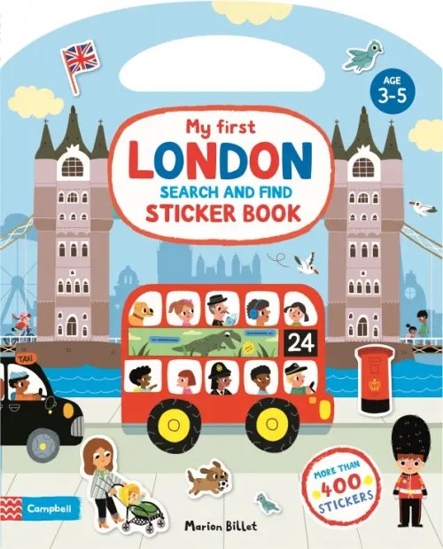 My First London. Search and Find Sticker Book
