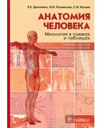 Анатомия человека. Миология в схемах и таблицах. Учебное пособие