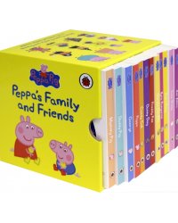 Peppa's Family and Friends (12-board book set) (количество томов: 12)