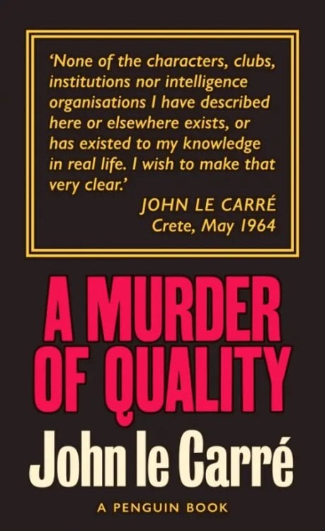 A Murder of Quality