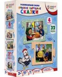 Развивающая игра-пазл &quot;Русские народные сказки&quot;, 32 элемента