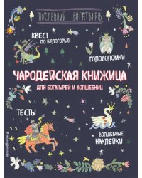 Чародейская книжица для богатырей и волшебниц. Головоломки, тесты, квест (+ наклейки)