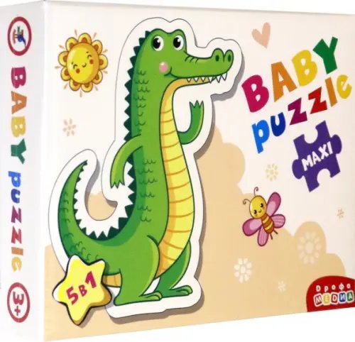 Развивающая мозаика. Baby Puzzle. В Африке