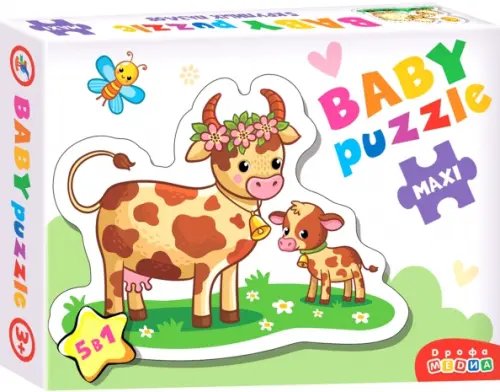 Развивающая мозаика. Baby Puzzle. Мамы и малыши-2