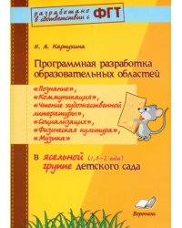 Программная разработка образовательных областей &quot;Познание&quot;, &quot;Коммуникация&quot; и др. в ясельной группе